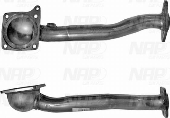 NAP carPARTS CAC10230 - Tuyau d'échappement cwaw.fr