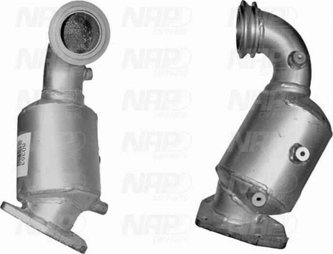 NAP carPARTS CAD10468 - Catalyseur cwaw.fr