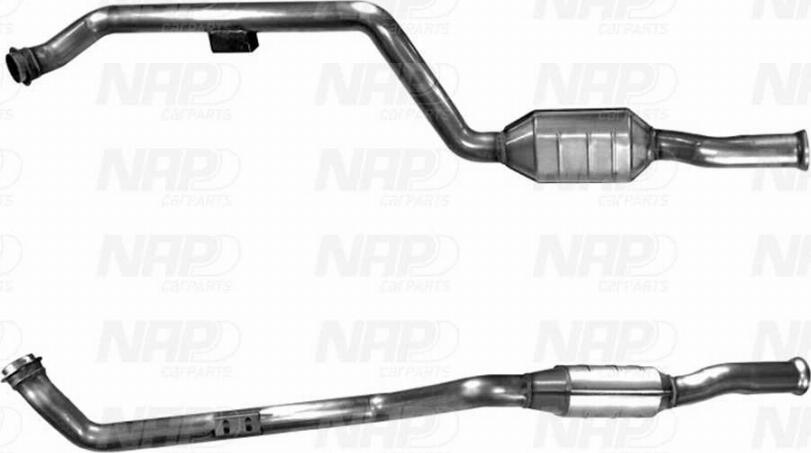 NAP carPARTS CAD10404 - Catalyseur cwaw.fr