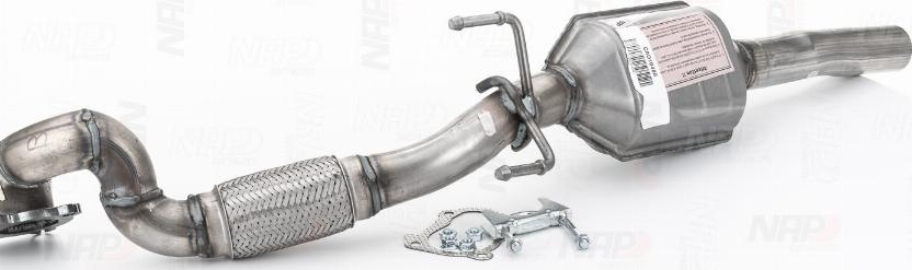 NAP carPARTS CAD10480 - Catalyseur cwaw.fr