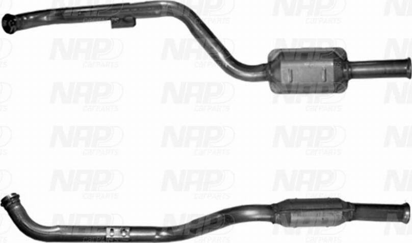 NAP carPARTS CAD10438 - Catalyseur cwaw.fr