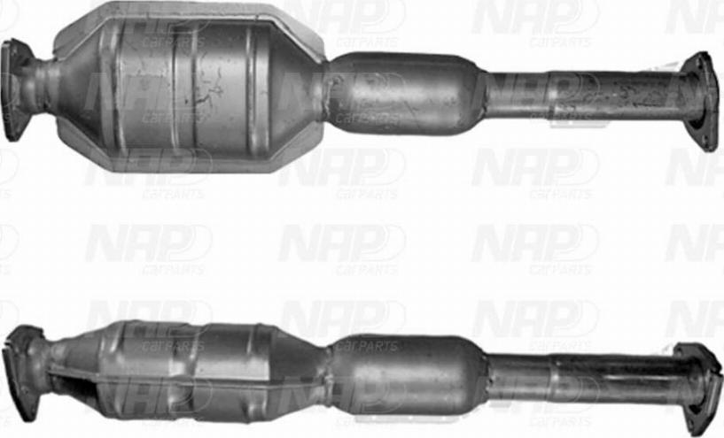 NAP carPARTS CAD10433 - Catalyseur cwaw.fr