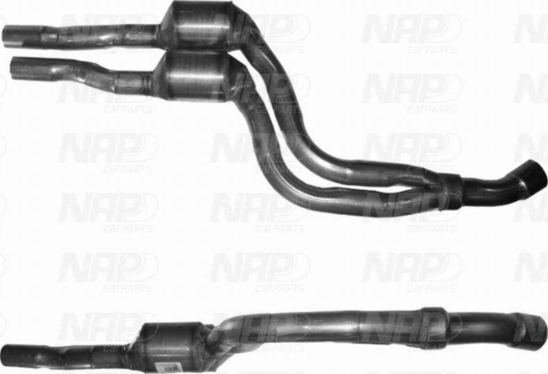 NAP carPARTS CAD10593 - Catalyseur cwaw.fr