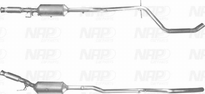 NAP carPARTS CAD10553 - Filtre à particules / à suie, échappement cwaw.fr