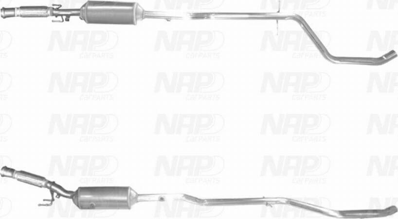 NAP carPARTS CAD10561 - Filtre à particules / à suie, échappement cwaw.fr