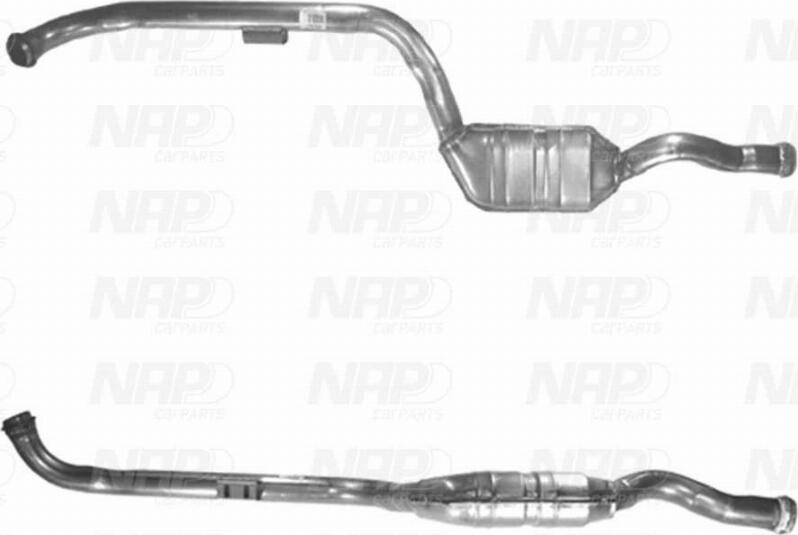 NAP carPARTS CAD10580 - Catalyseur cwaw.fr