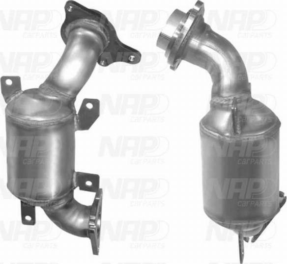 NAP carPARTS CAD10601 - Catalyseur cwaw.fr