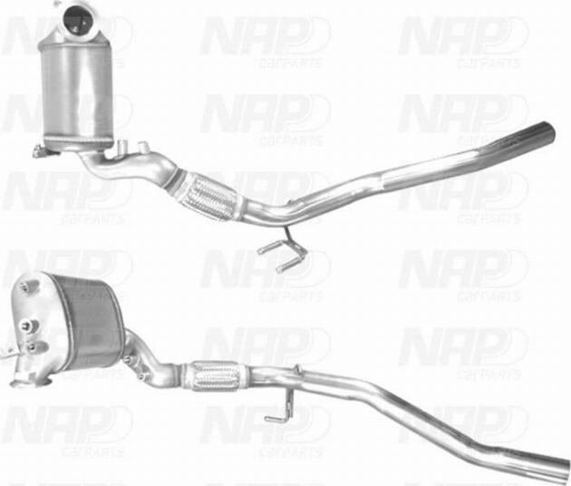 NAP carPARTS CAD10611 - Filtre à particules / à suie, échappement cwaw.fr