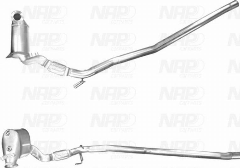 NAP carPARTS CAD10623 - Filtre à particules / à suie, échappement cwaw.fr