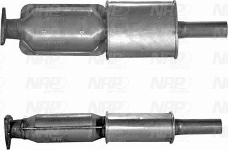 NAP carPARTS CAD10398 - Catalyseur cwaw.fr