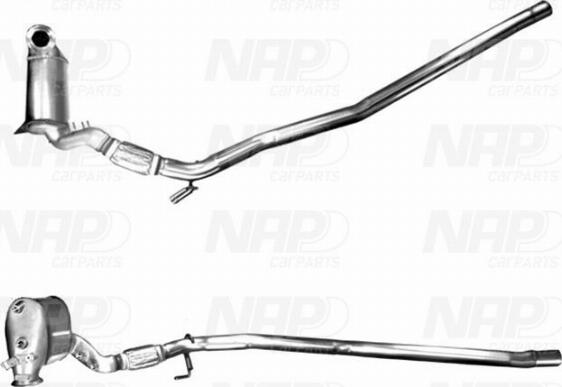 NAP carPARTS CAD10349 - Filtre à particules / à suie, échappement cwaw.fr