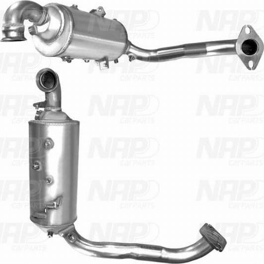 NAP carPARTS CAD10303 - Filtre à particules / à suie, échappement cwaw.fr