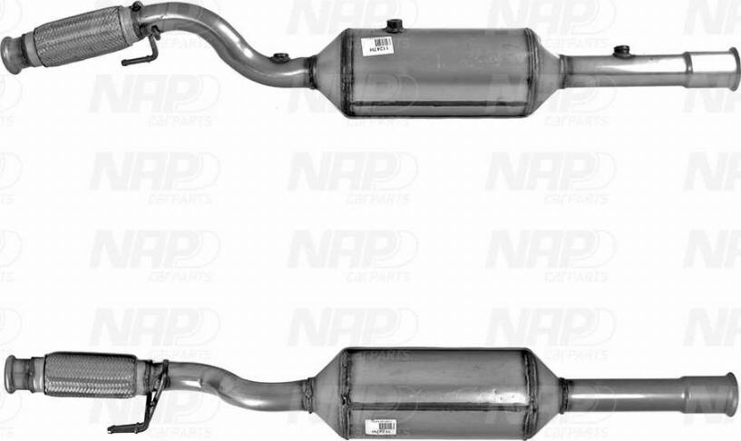 NAP carPARTS CAD10321 - Filtre à particules / à suie, échappement cwaw.fr