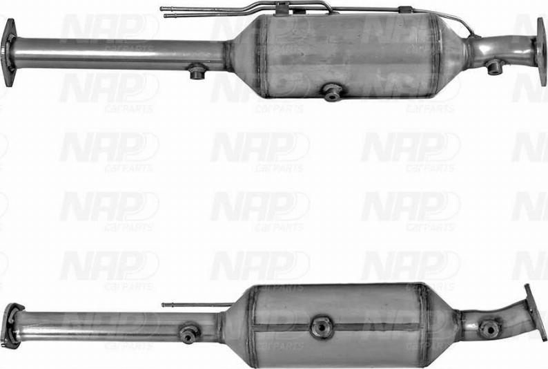 NAP carPARTS CAD10323 - Filtre à particules / à suie, échappement cwaw.fr