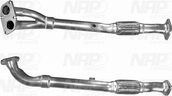 NAP carPARTS CAF10423 - Tuyau d'échappement cwaw.fr