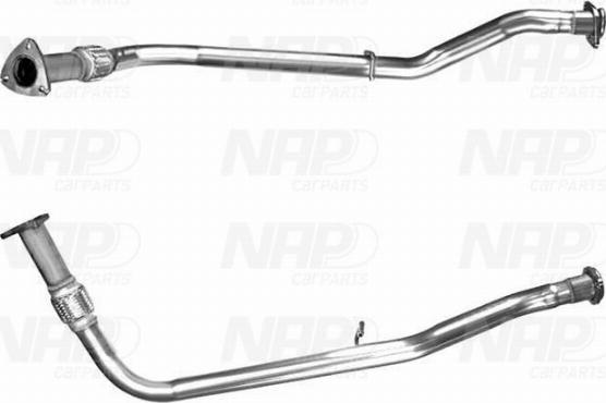 NAP carPARTS CAF10517 - Tuyau d'échappement cwaw.fr