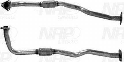 NAP carPARTS CAF10016 - Tuyau d'échappement cwaw.fr