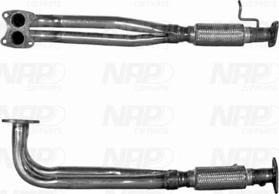 NAP carPARTS CAF10113 - Tuyau d'échappement cwaw.fr