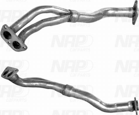 NAP carPARTS CAF10176 - Tuyau d'échappement cwaw.fr