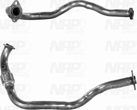 NAP carPARTS CAF10332 - Tuyau d'échappement cwaw.fr