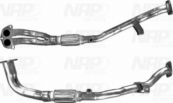 NAP carPARTS CAF10221 - Tuyau d'échappement cwaw.fr