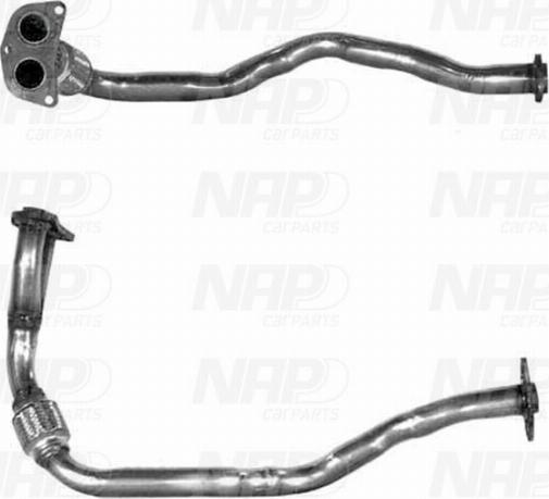 NAP carPARTS CAF10276 - Tuyau d'échappement cwaw.fr