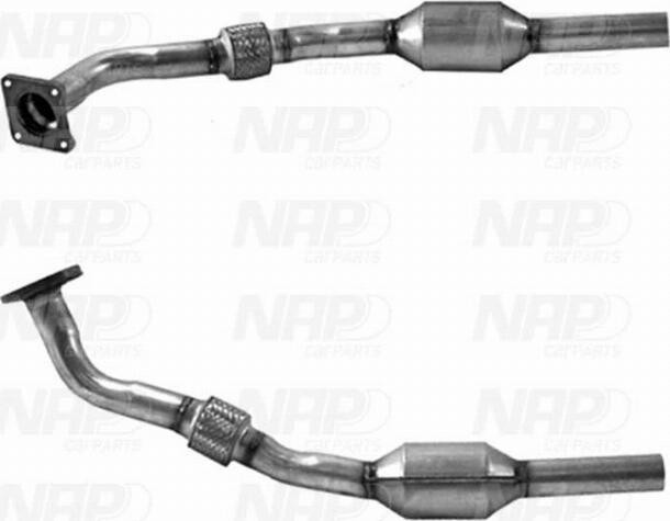 NAP carPARTS CAK10934 - Catalyseur cwaw.fr