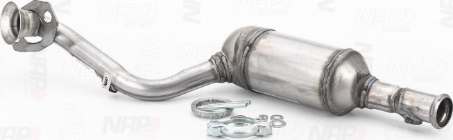 NAP carPARTS CAK10596 - Catalyseur cwaw.fr