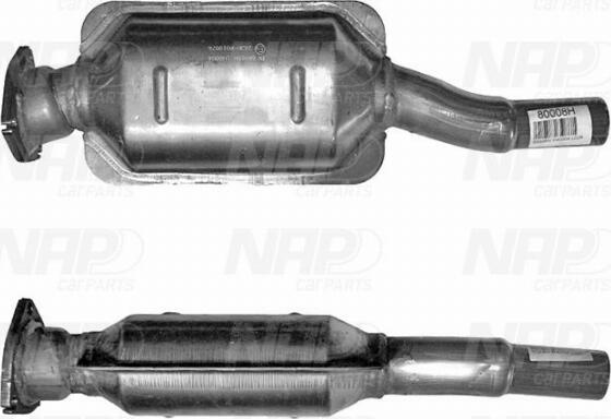 NAP carPARTS CAK10693 - Catalyseur cwaw.fr