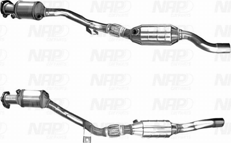 NAP carPARTS CAK10034 - Catalyseur cwaw.fr