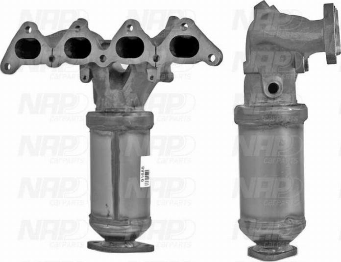 NAP carPARTS CAK10358 - Catalyseur cwaw.fr