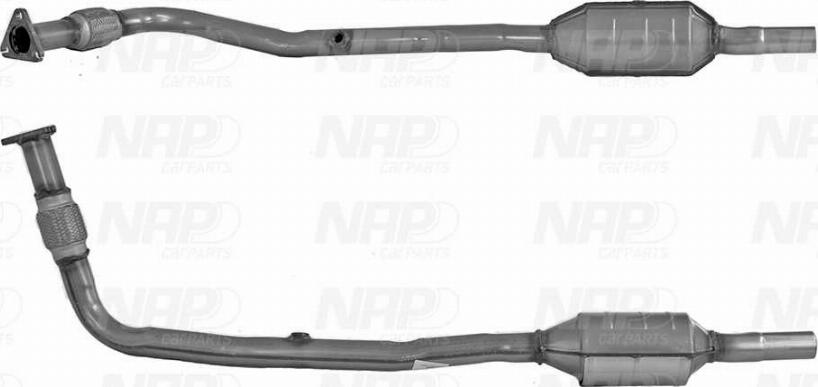 NAP carPARTS CAK10795 - Catalyseur cwaw.fr