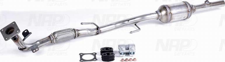 NAP carPARTS CAK10778 - Catalyseur cwaw.fr