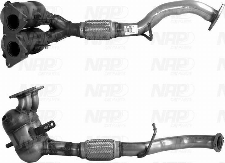 NAP carPARTS CAK11490 - Catalyseur cwaw.fr