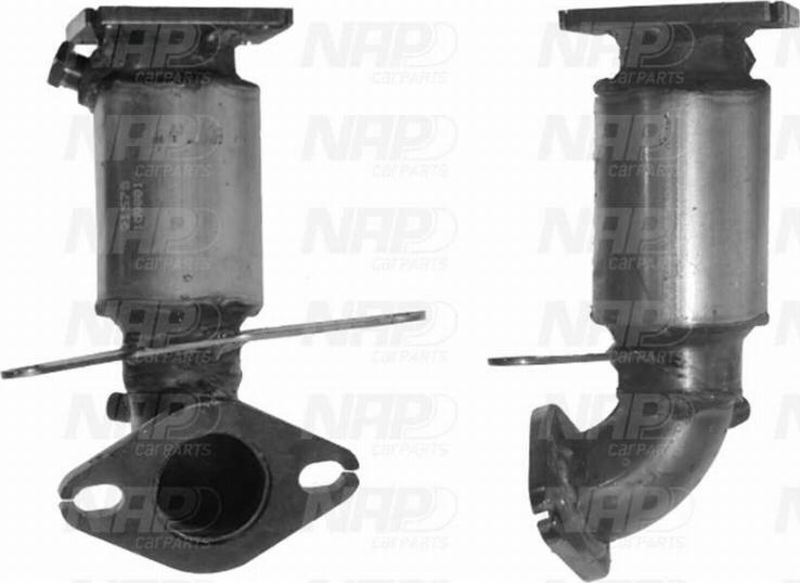 NAP carPARTS CAK11435 - Catalyseur cwaw.fr