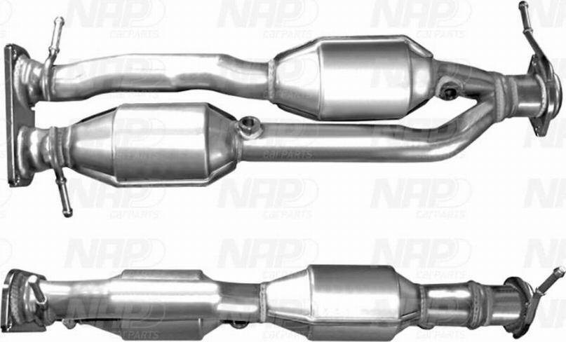 NAP carPARTS CAK11106 - Catalyseur cwaw.fr