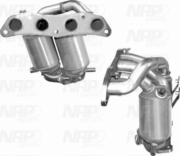 NAP carPARTS CAK11136 - Catalyseur cwaw.fr