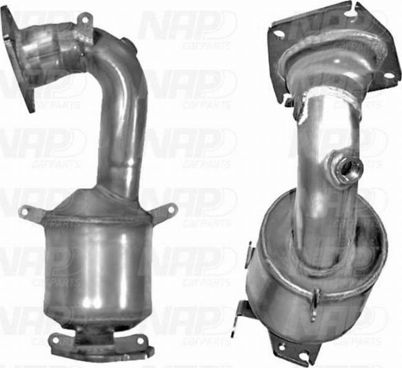 NAP carPARTS CAK11381 - Catalyseur cwaw.fr