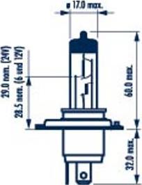 Narva 488814000 - Ampoule, projecteur longue portée cwaw.fr