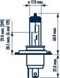 Narva 98511 - Ampoule, éclairage de virage cwaw.fr