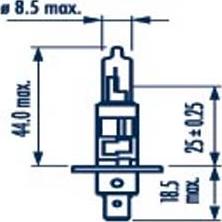 Narva 483204000 - Ampoule, projecteur longue portée cwaw.fr