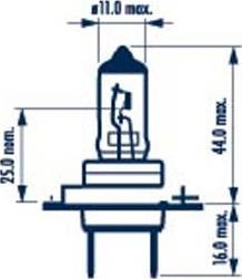 Narva 483283000 - Ampoule, projecteur longue portée cwaw.fr