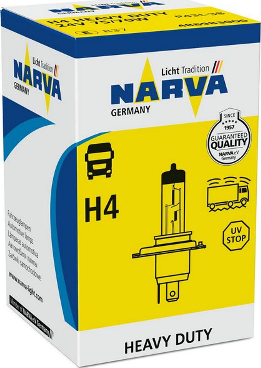 Narva 48898HD - Ampoule, projecteur principal cwaw.fr