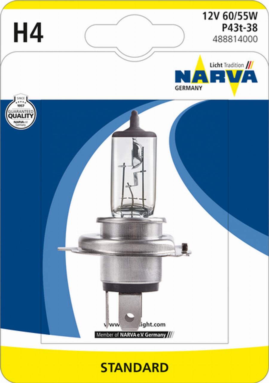 Narva 48881B - Ampoule, éclairage des instruments cwaw.fr