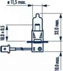 Narva 48335 - Ampoule, éclairage de virage cwaw.fr