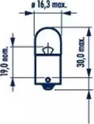 Narva 17311 - Ampoule cwaw.fr