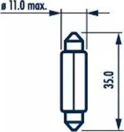 Narva 17125 - Ampoule cwaw.fr