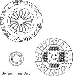 NATIONAL CK9161 - Kit d'embrayage cwaw.fr