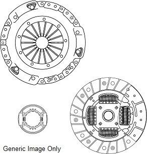 NATIONAL CK9142 - Kit d'embrayage cwaw.fr