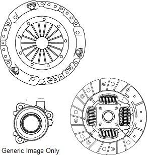 NATIONAL CK9912-42 - Kit d'embrayage cwaw.fr